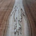 Beautiful figure in the sap wood of some special Tasmanian Blackwood