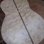 Birds eye maple tenor with staggered beefwood back graft in renaissance style  